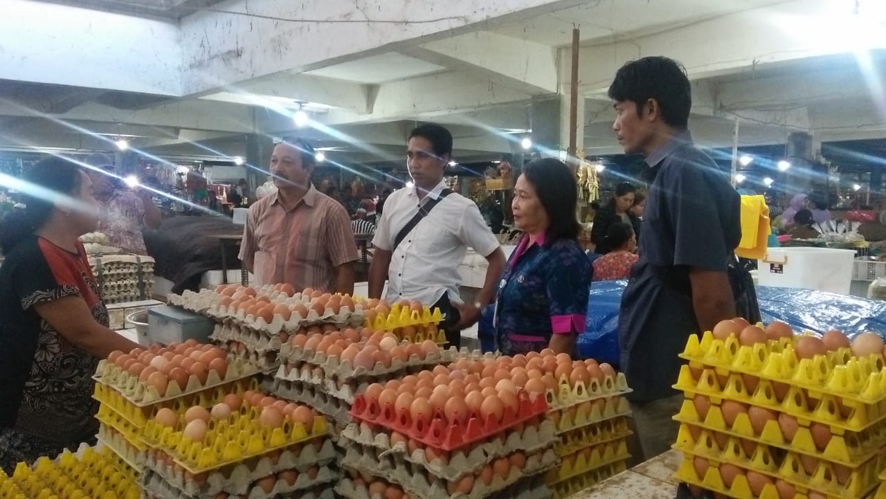 Dokumentasi dari - Disperindag Pantau Harga dan Persediaan Sembako di Bangli