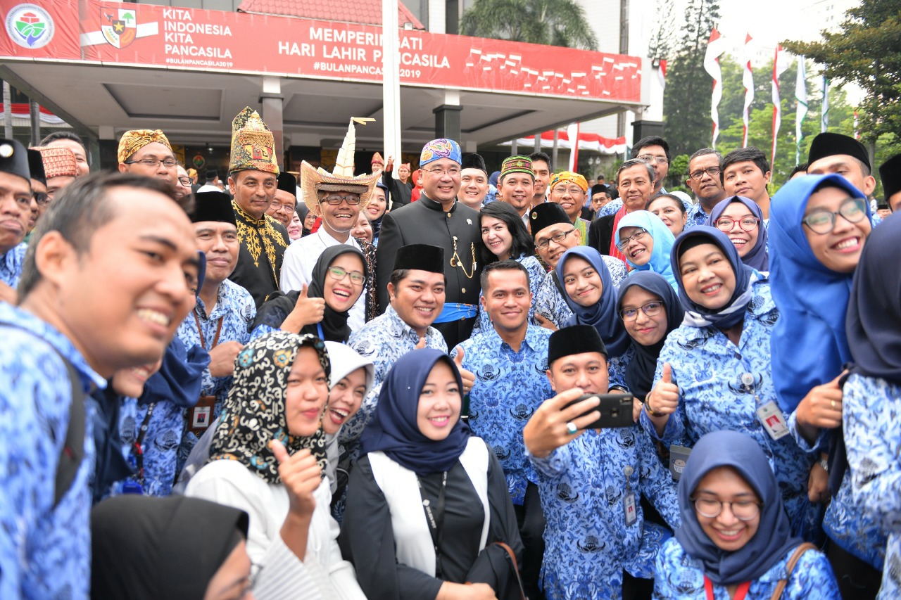 Dokumentasi dari - Menteri Eko: Tidak Ada Lagi Perdebatan tentang Kelahiran Pancasila
