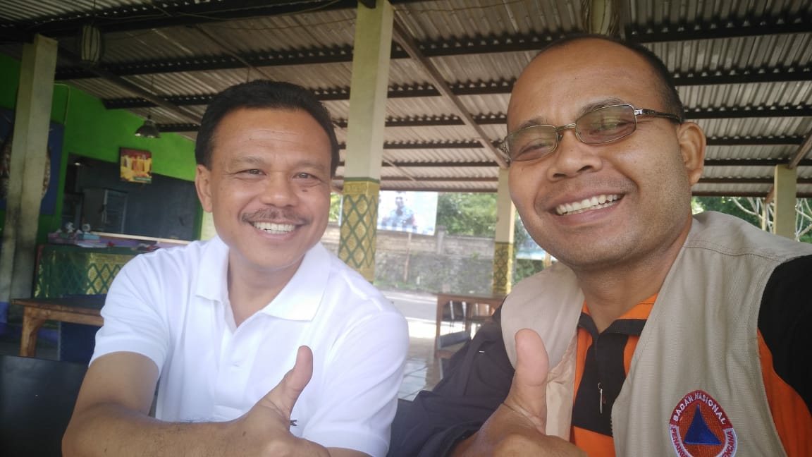 Dokumentasi dari - Dewa Indra Kemu Sesepuh BNPB, Prof Syamsul 