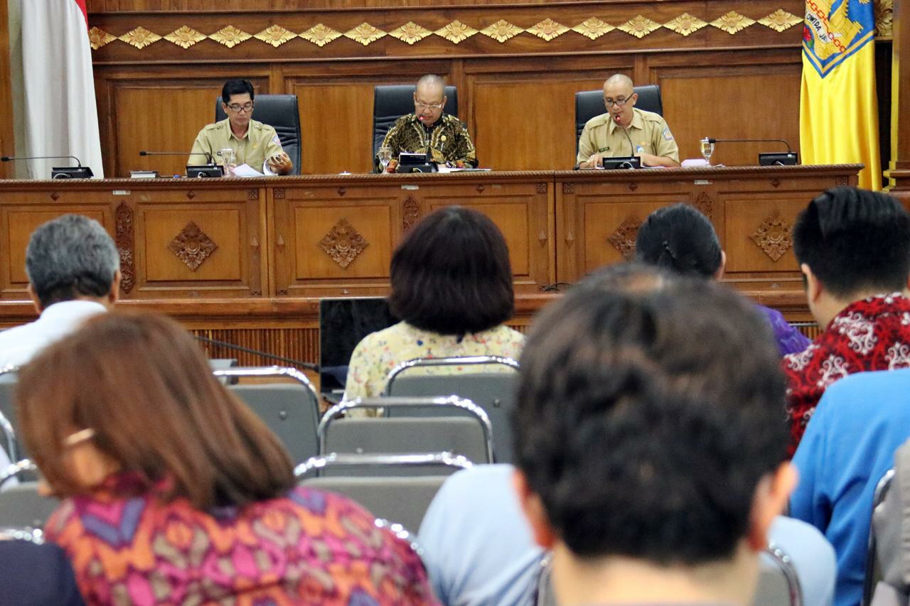 Dokumentasi dari - Rumuskan Pergub Tentang Energi Bersih, Gubernur Koster Lakukan Konsultasi Uji Publik