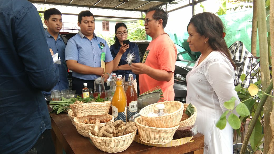 Dokumentasi dari - Bali Minim Teknologi, Kedokteran Unwar Pelajari Keunggulan Herbal