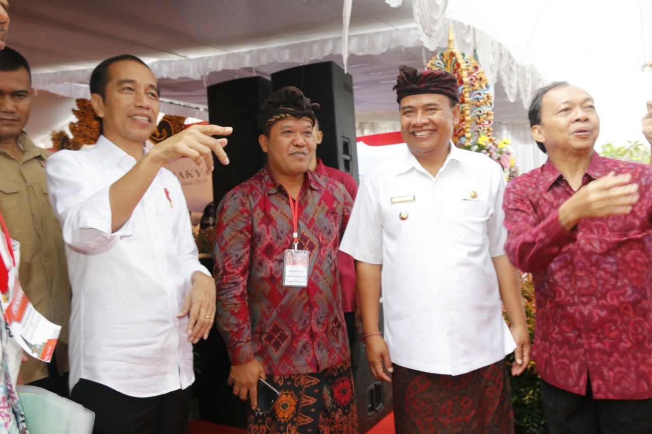 Dokumentasi dari - Presiden Jokowi: Bali Provinsi Pertama Seluruh Tanahnya Bersertifikat 2019