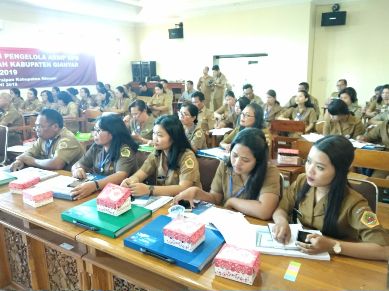 Dokumentasi dari - Harus Ada Persepsi Sama Dalam Mengelola Arsip di Gianyar