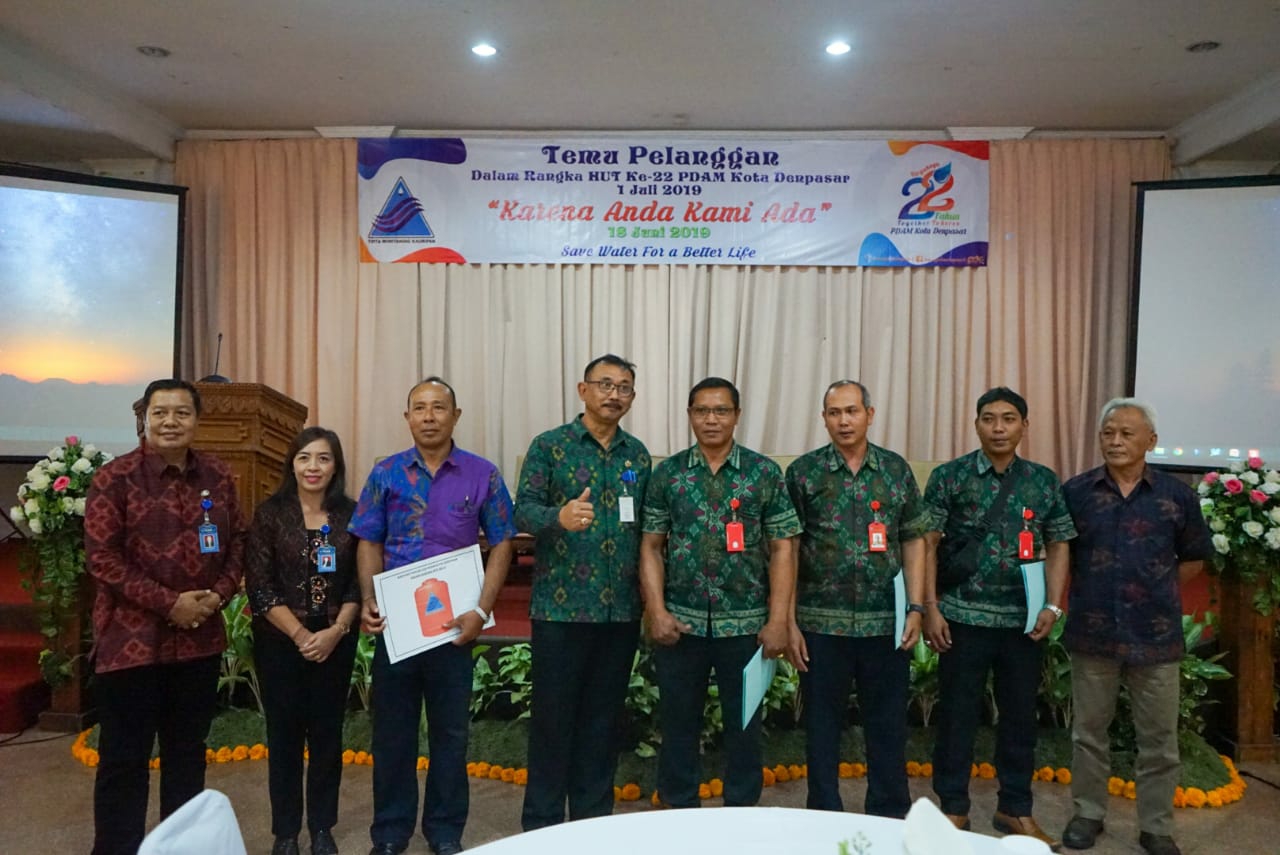 Dokumentasi dari - PDAM Denpasar Fokus Berikan Pelayanan Prima di Usia ke - 22 Tahun