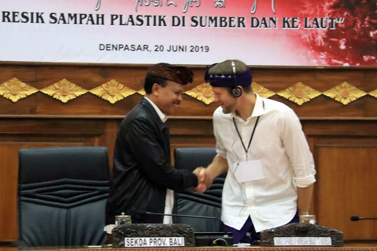 Dokumentasi dari - Norwegia Dukung Upaya Bali Atasi Sampah Plastik