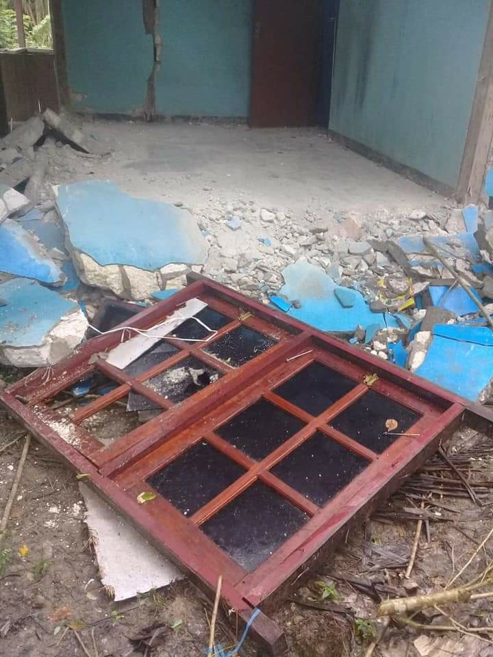Dokumentasi dari - Gempa Sarmi Akibatkan 33 Rumah Warga Rusak Berat