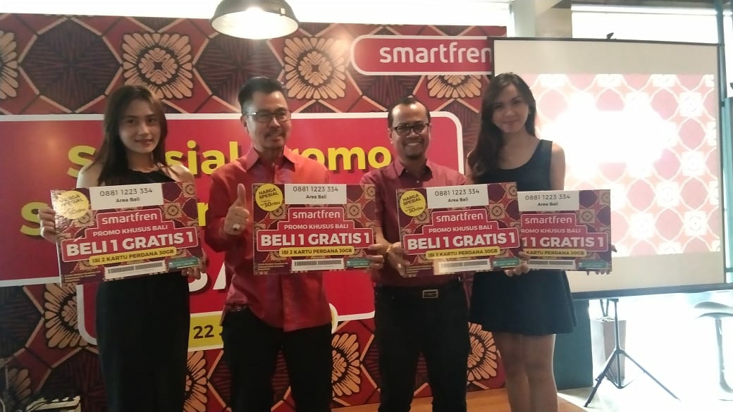 Dokumentasi dari - Tambah Pelanggan, Smartfren Kembali Luncurkan Kartu Perdana Khusus Keluarga Bali