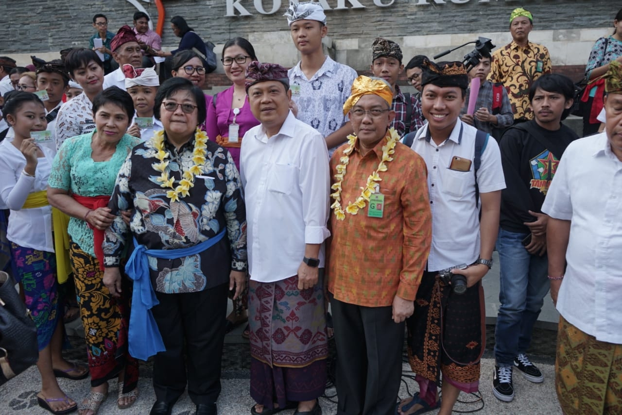 Dokumentasi dari - Menteri LHK Resmikan Aplikasi SIDARLING di Taman Kumbasari