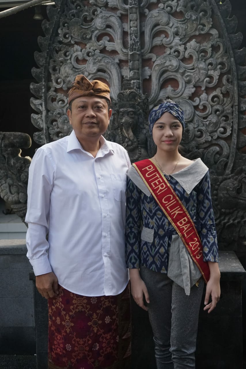 Dokumentasi dari - Anggelina Vedora Siswi Denpasar Wakil Bali Pemilihan Putri Cilik Indonesia
