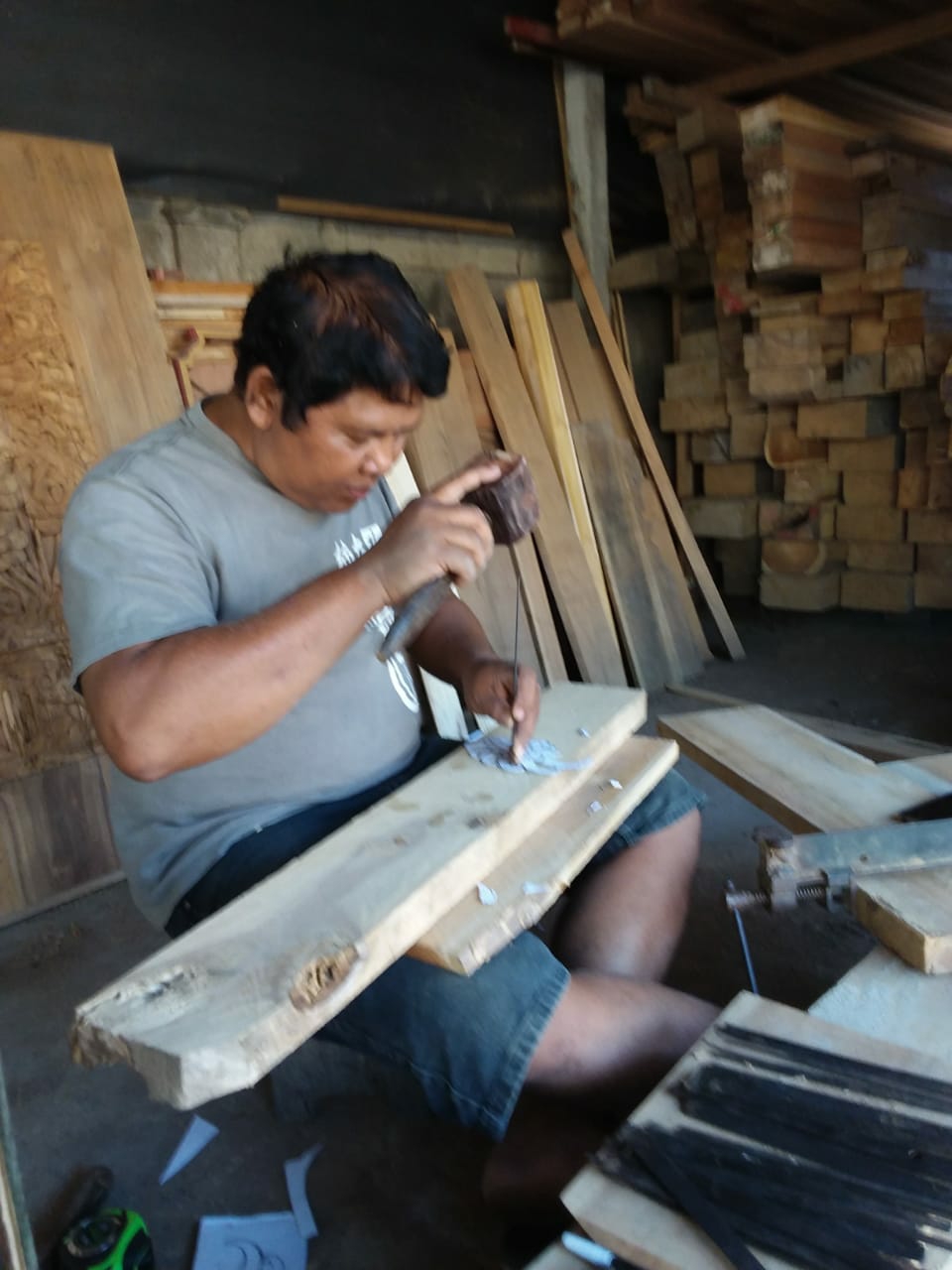 Dokumentasi dari - Stabil  Permintaan Rumah Stil Bali Berukir