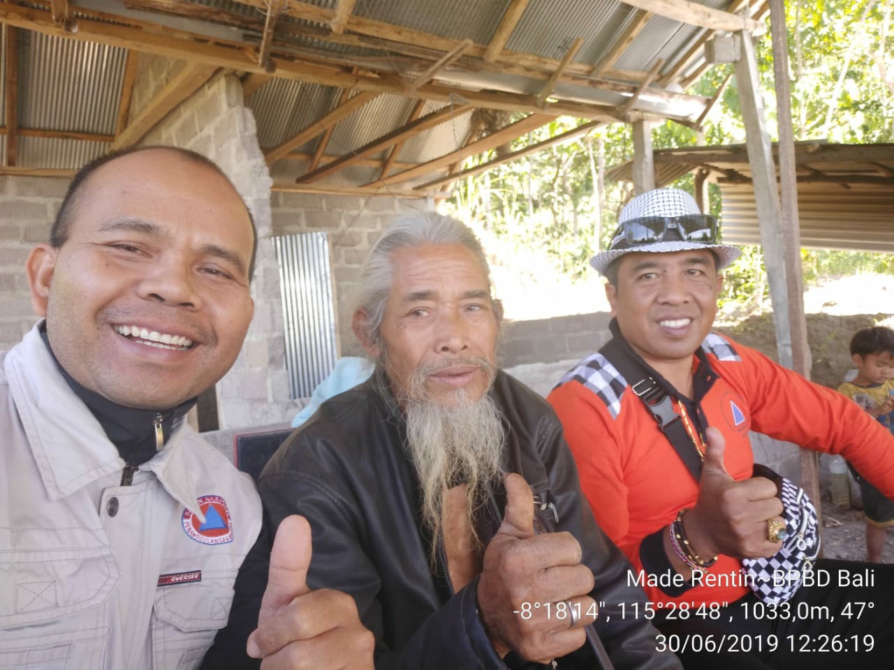 Dokumentasi dari - Segera Ajukan Permohonan Hibah Perbaikan Rumah Penduduk di Lereng Gunung Agung  yang Rusak Akibat Bencana