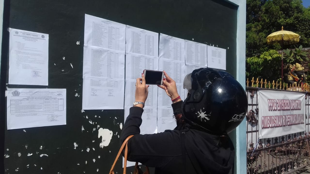 Dokumentasi dari - 5.340 Siswa Dipastikan Lulus Seleksi PPDB Tingkat SMP Kota Denpasar