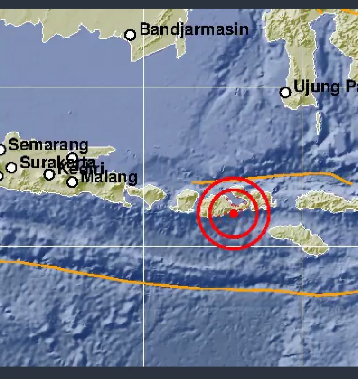 Dokumentasi dari - Sumbawa Diguncang Gempa Tektonik, Getarannya Terasa Hingga di Kuta