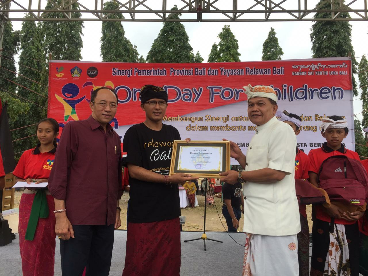 Dokumentasi dari - Sinergitas Pemerintah dan Relawan Perhatikan Anak Terlantar