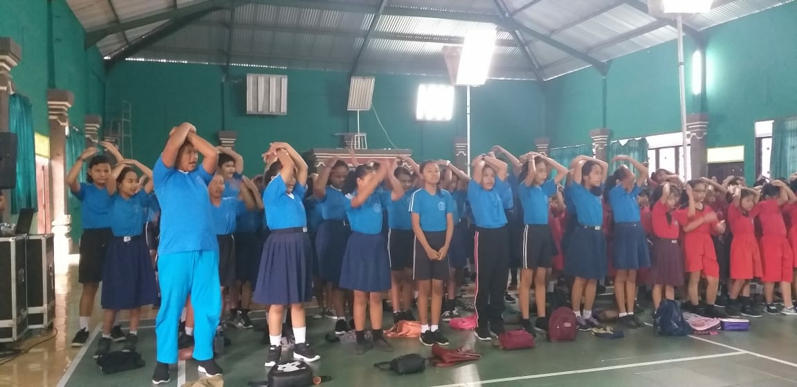 Dokumentasi dari - BPBD Lakukan Trauma Healing untuk Siswa dan Guru