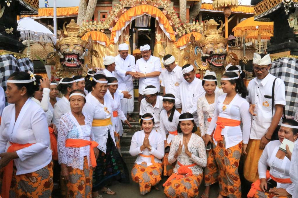 Dokumentasi dari - Wagub Cok Ace : Yadnya Yang Suci Harus Dibangun dari Tiga Poin Penting