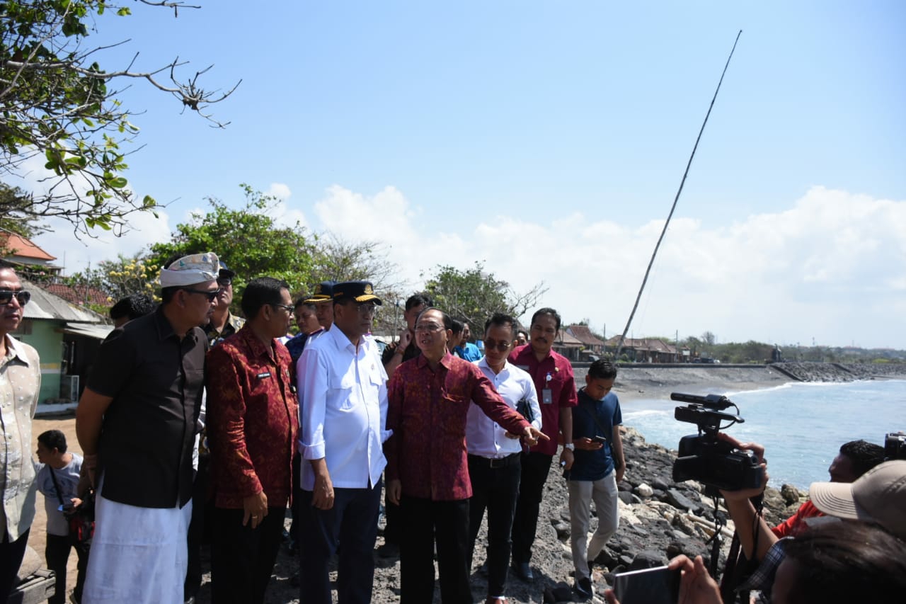 Dokumentasi dari - Mentri Perhubungan Tinjau Rencana  Proyek Dermaga Sanur