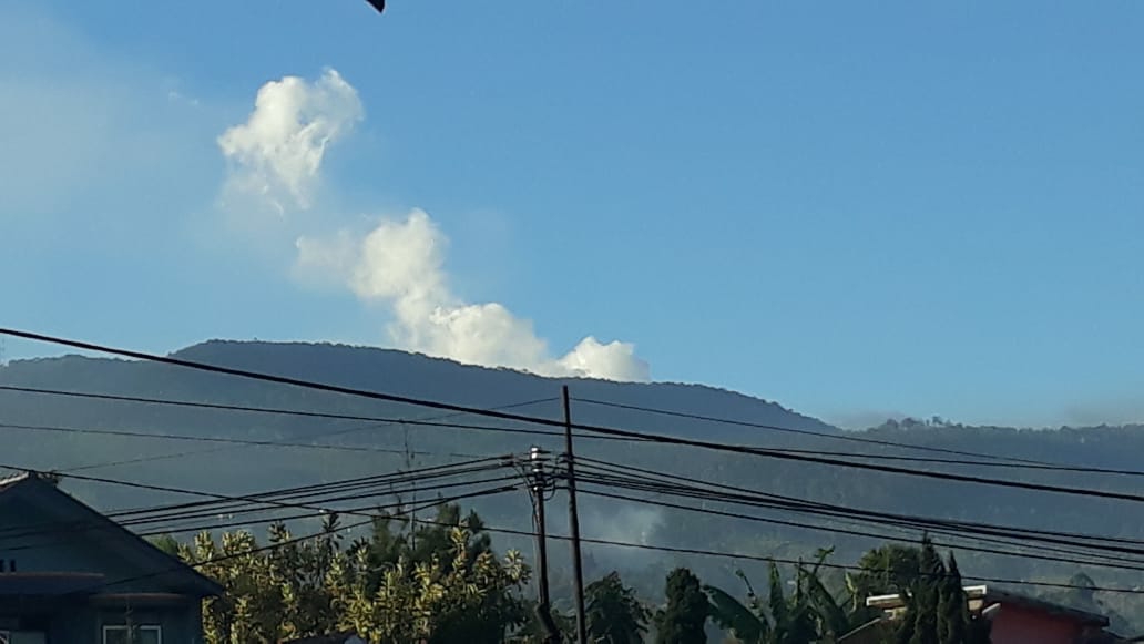 Dokumentasi dari - Perkembangan Terkini Situasi Pascaerupsi Gunung Tangkuban Parahu