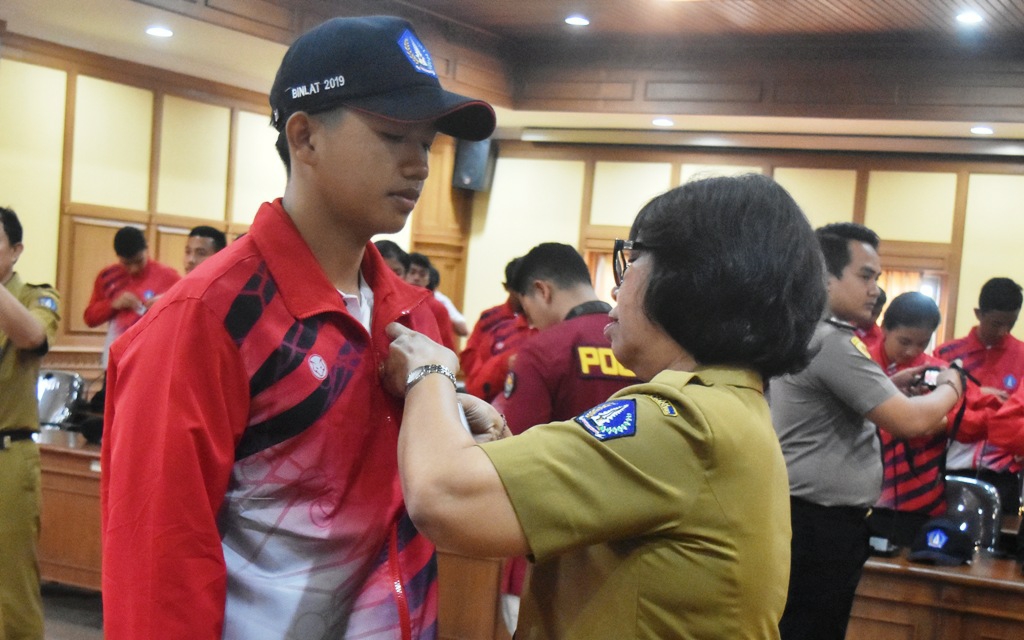 Dokumentasi dari - Putra Putri Badung Ikuti Pelatihan Mental dan Kesemaptaan