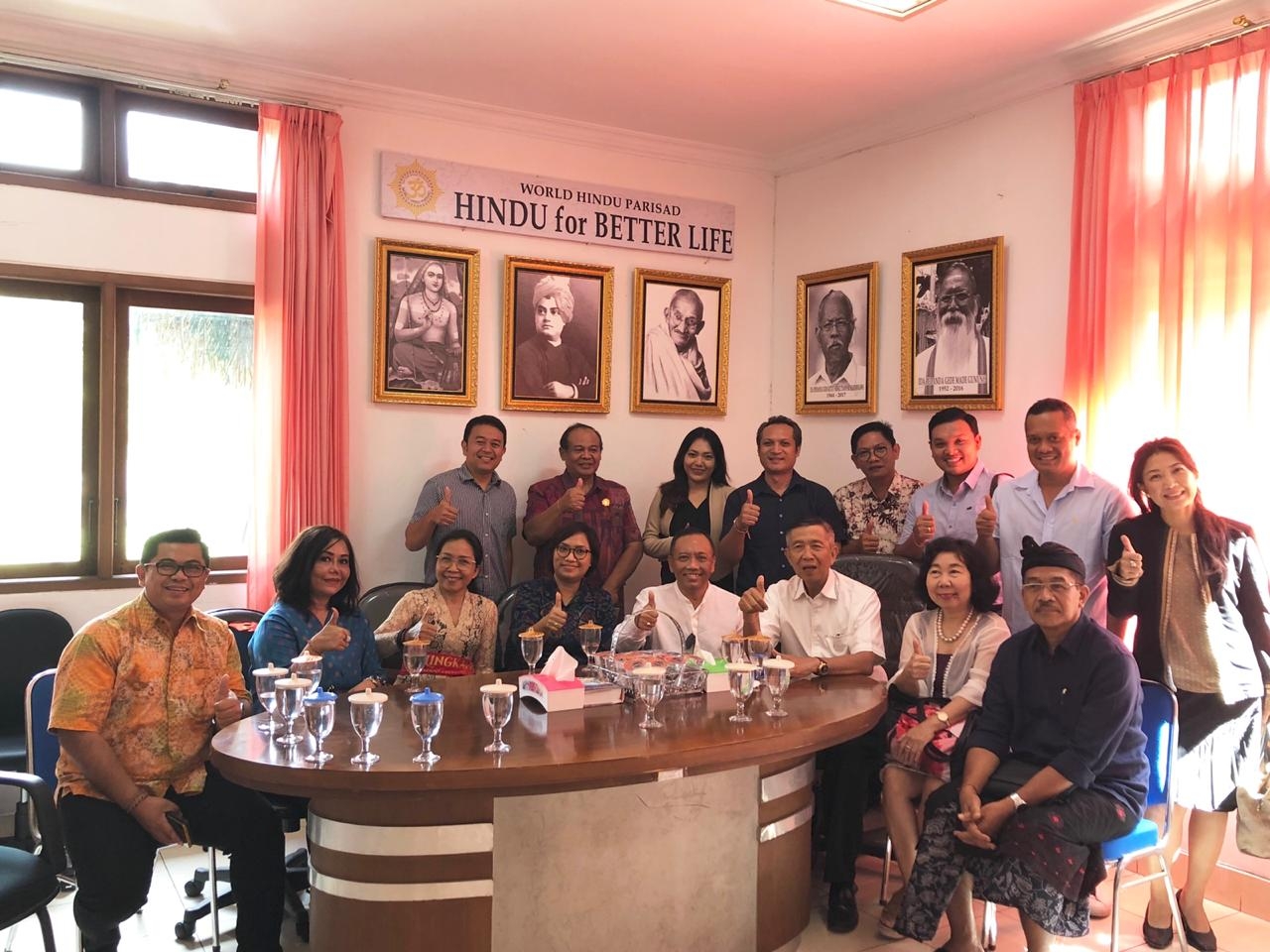 Dokumentasi dari - NCPI-WHP Develops India-Bali Spiritual Tourism