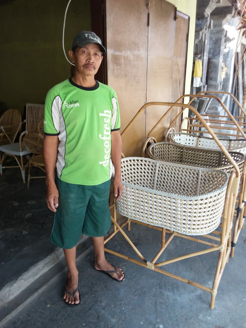 Dokumentasi dari - Motif Menarik, Ayunan Bayi Tetap Berpeluang ke Pasaran Ekspor