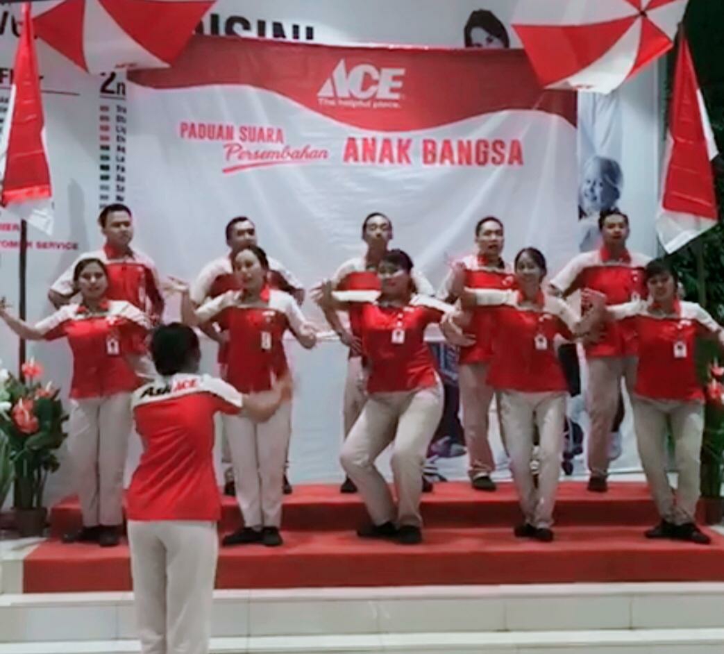 Dokumentasi dari - ACE Hardware Persembahkan Paduan Suara Anak Bangsa Dibulan Kemerdekaan 2019