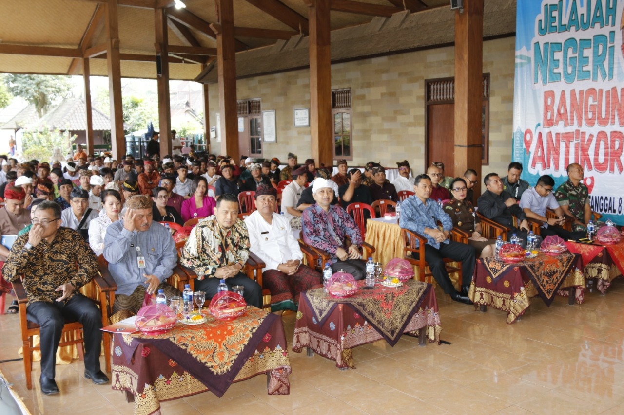 Dokumentasi dari - Bupati Made Gianyar Dukung Program Pencegahan Korupsi