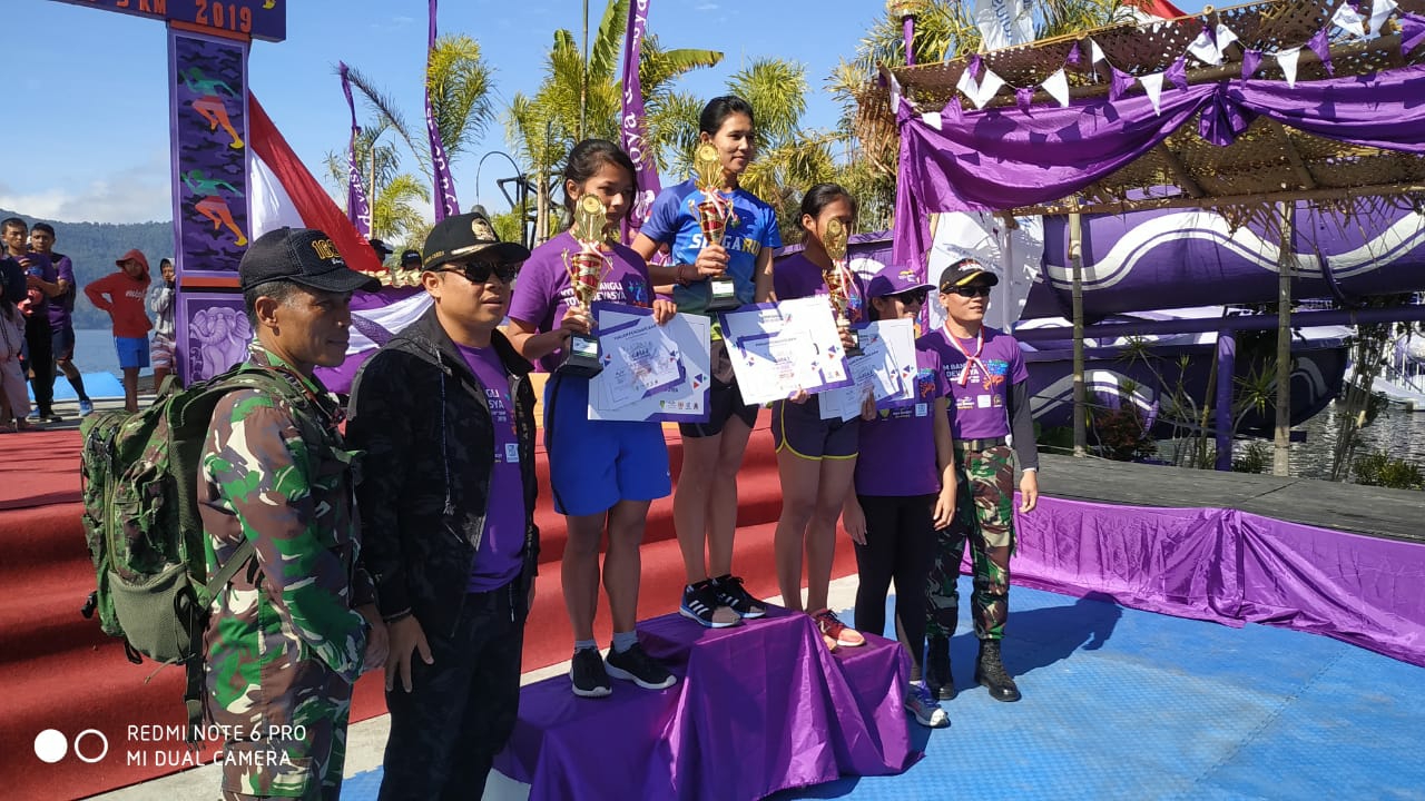 Dokumentasi dari - Kodim 1626 Bangli-Toya Devasya  Laksanakan Lintas Alam Volcano Run 5 Km