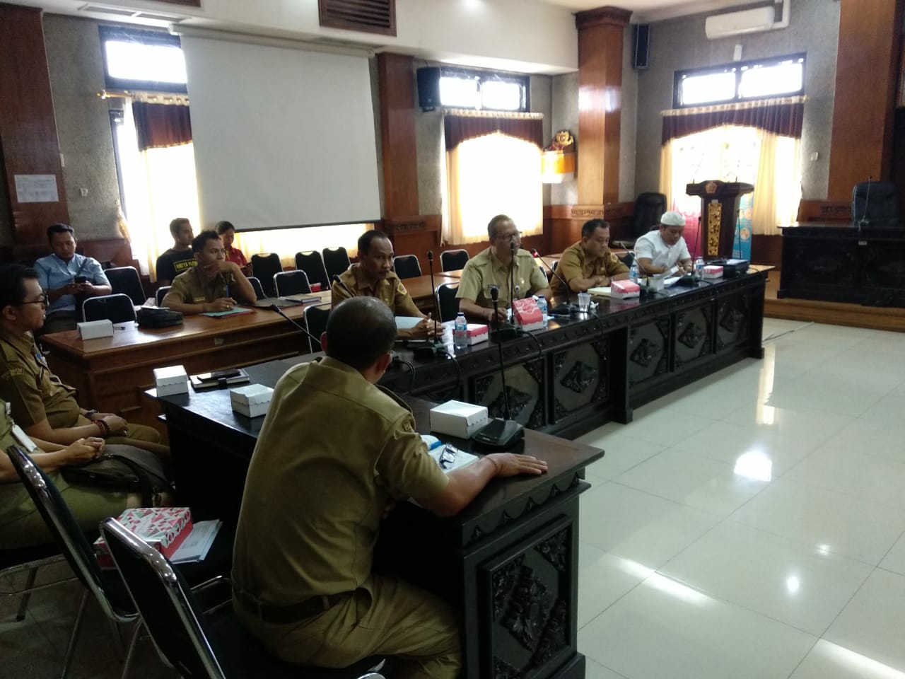 Dokumentasi dari - Gianyar Beri Perhatian Serius Kebakaran TPA Temesi