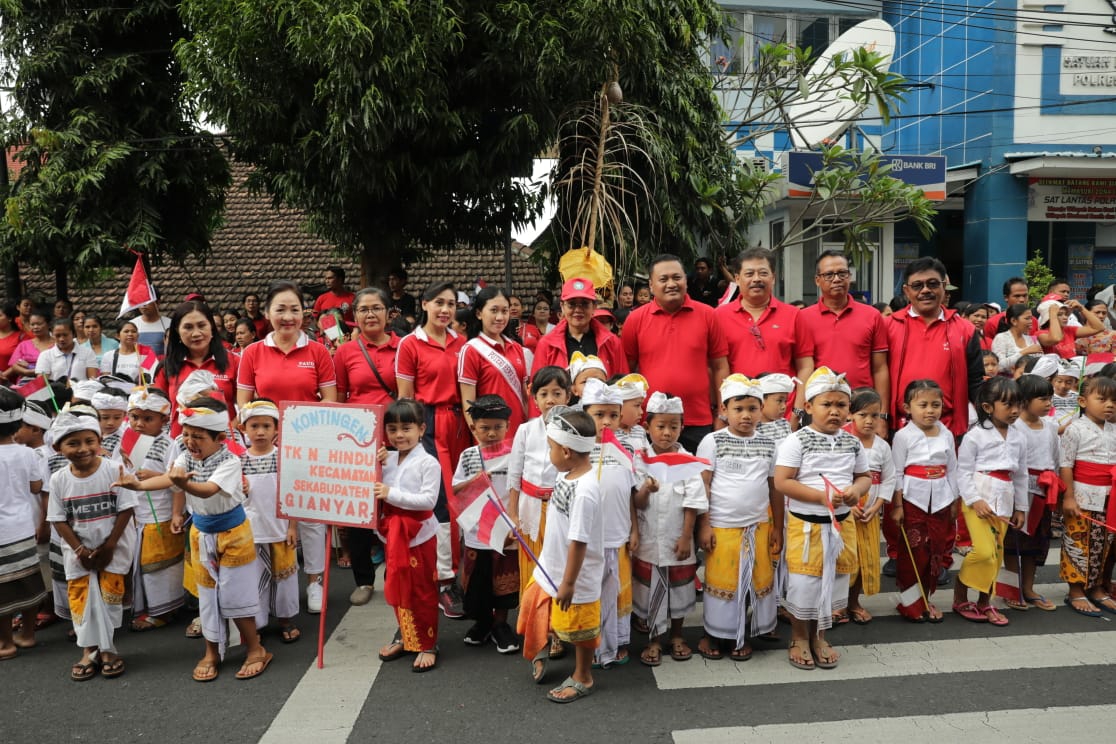 Dokumentasi dari - Ratusan Anak PAUD Atraksi Kebangsaan di Gianyar