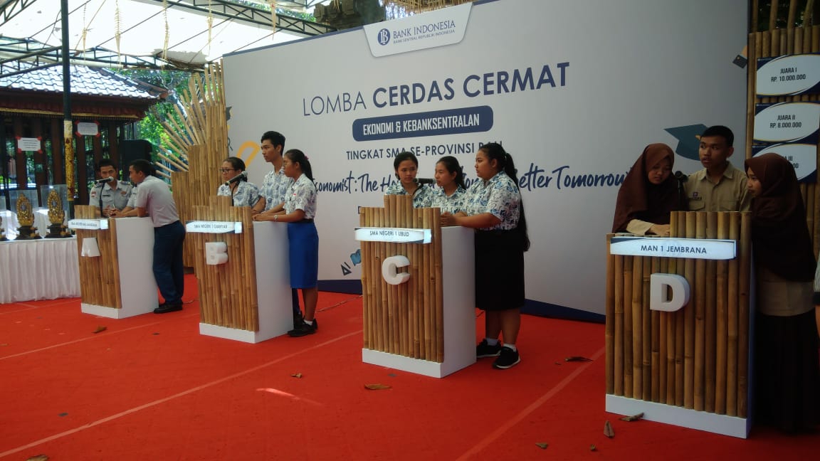Dokumentasi dari - SMAN Bali Mandara Juara Lomba Cerdas Cermat Ekonomi