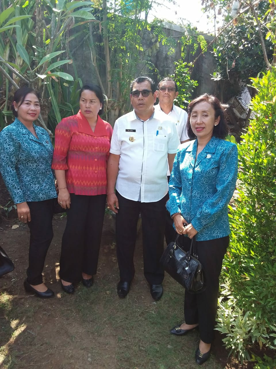 Dokumentasi dari - Ketua TP. PKK Badung Ny.Giri Prasta Bina PKK di Canggu
