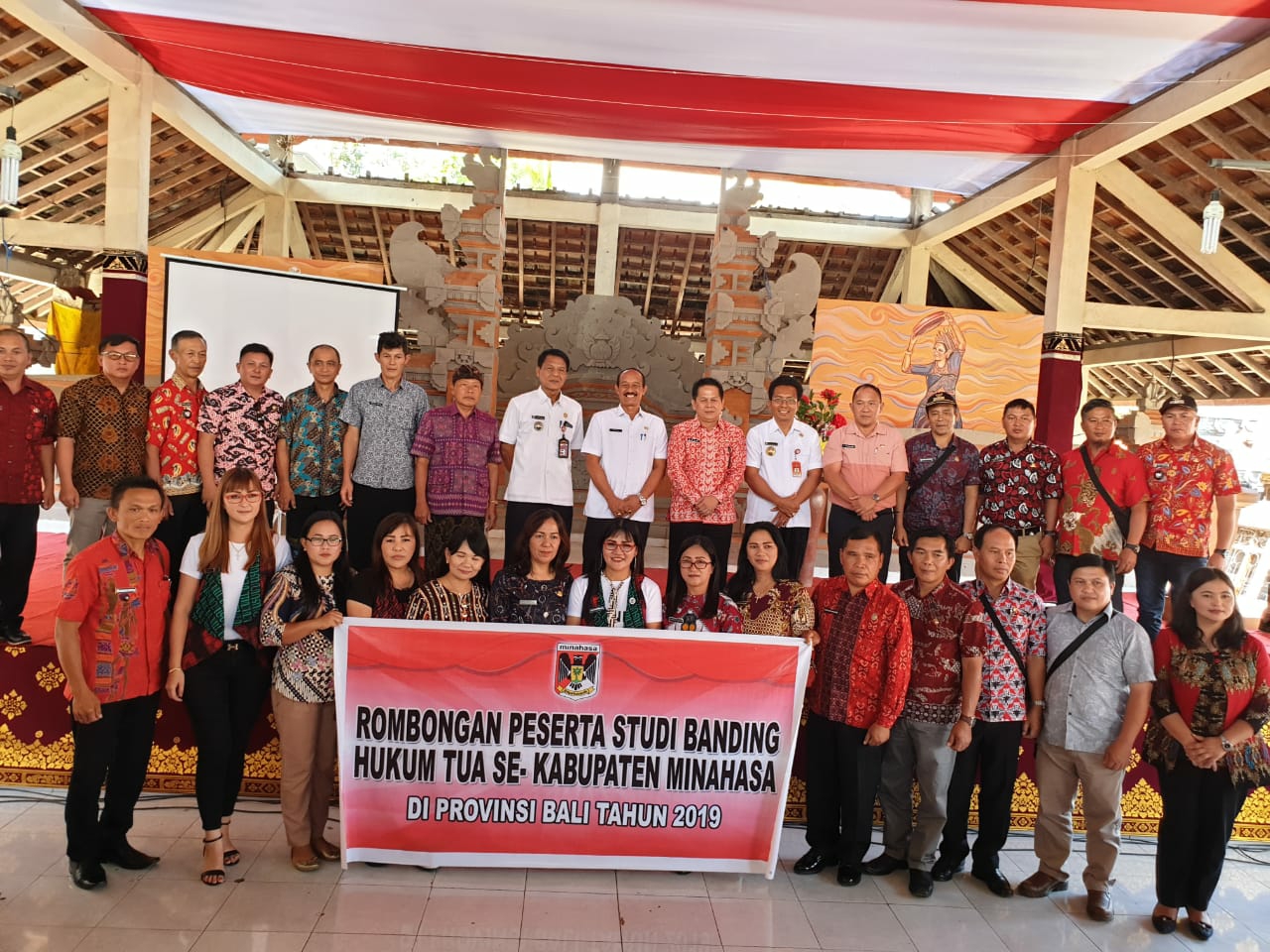 Dokumentasi dari - Studi Banding Hukum Tua se-Minahasa di Desa Punggul 