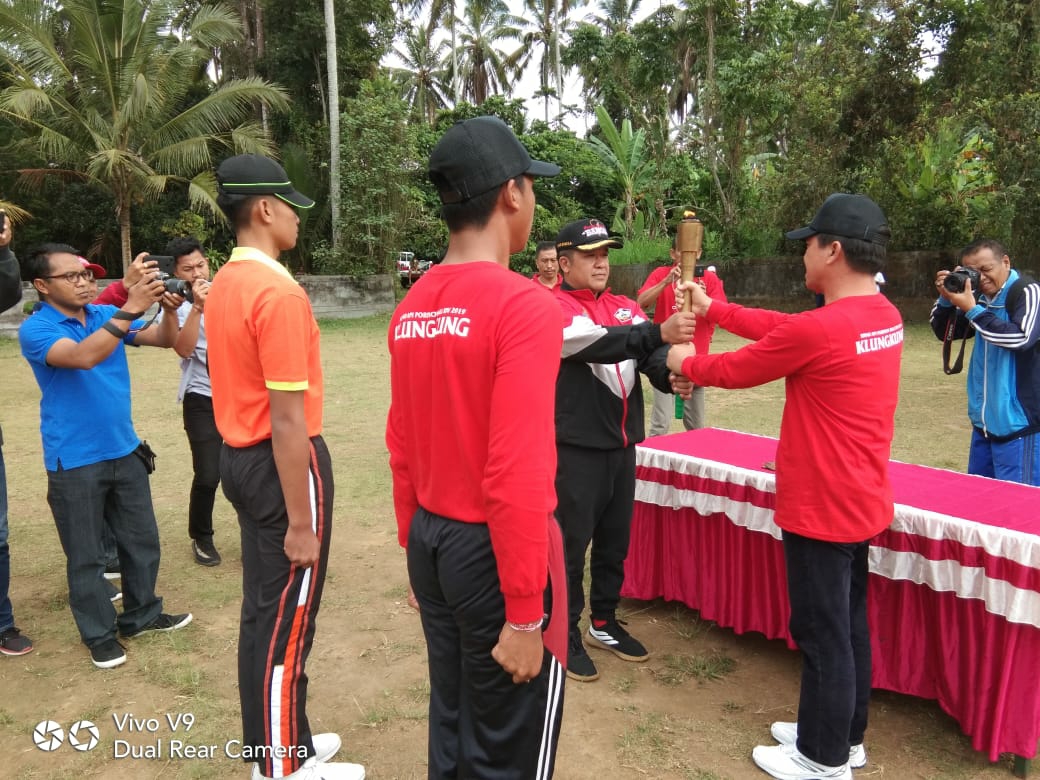 Dokumentasi dari - Kirab Api Porprov Bali XIV Tiba di Kabupaten Bangli