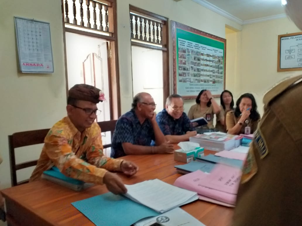 Dokumentasi dari - Tim Verifikasi Kabupaten/Kota Sehat Sambangi Gianyar