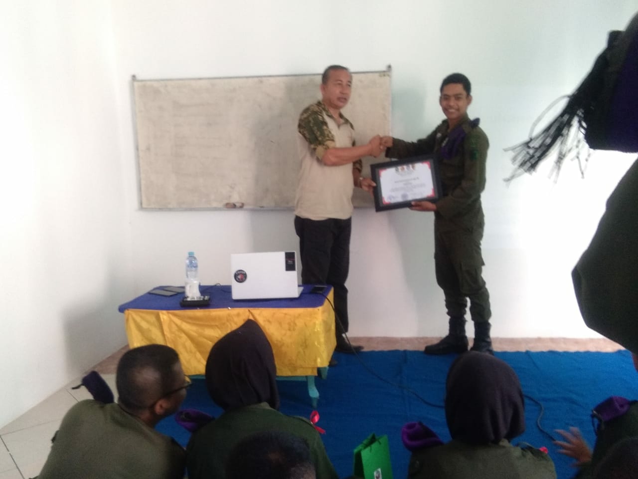Dokumentasi dari - Bagus Ngurah Rai Paparkan Bela Negara Didepan Menwa Ugracena Satuan A-901 Mayurajana Unud