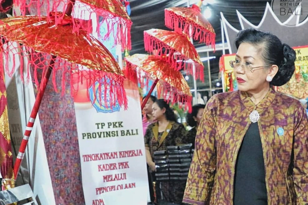 Dokumentasi dari - Bali Terima Kartu BRIZZI  pada Jambore Nasional Kader PKK 2019