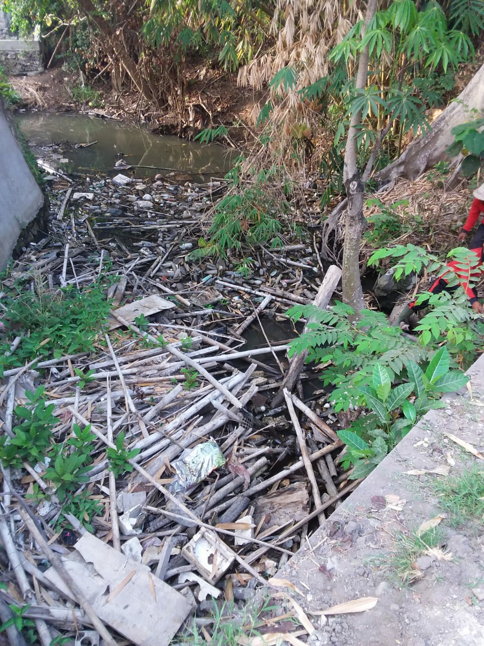 Dokumentasi dari - Sekcam dan Kades Canggu Pimpin Gertak Badung Bersih di Loloan Yeh Pangi