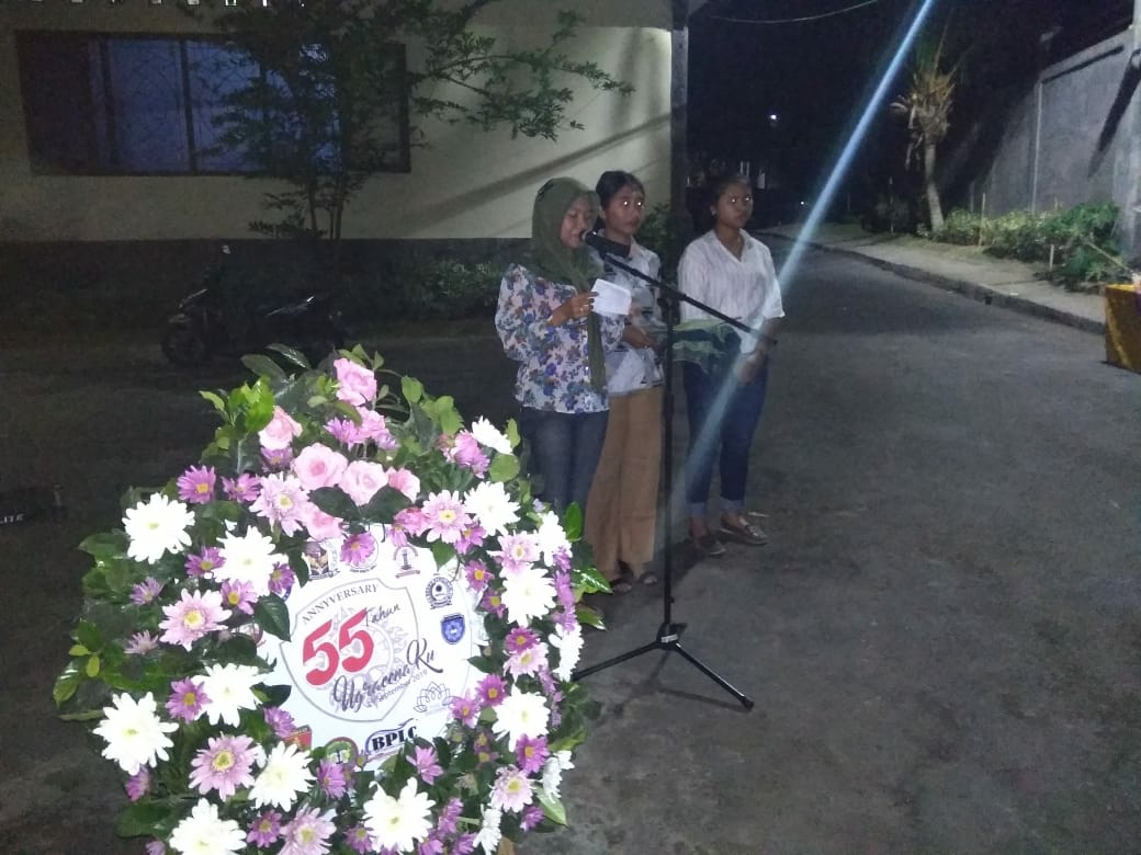 Dokumentasi dari - Syukuran Peringatati HUT ke - 55 Menwa Jayastambha Undiksha