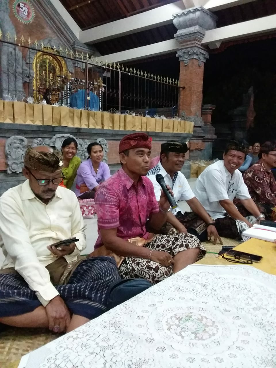 Dokumentasi dari - Bendesa  Canggu Sujapa, Ajak WHDI Babakan Lestarikan Adat dan Agama