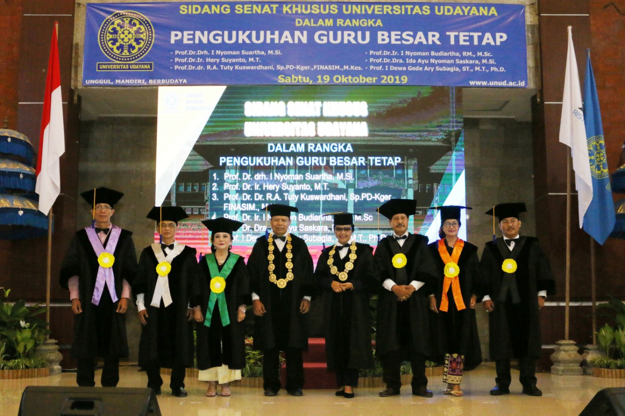Dokumentasi dari - Budiartha Dikukuhkan Rektor Unud Jadi Guru Besar Soroti Pelabuhan Pariwisata Bali