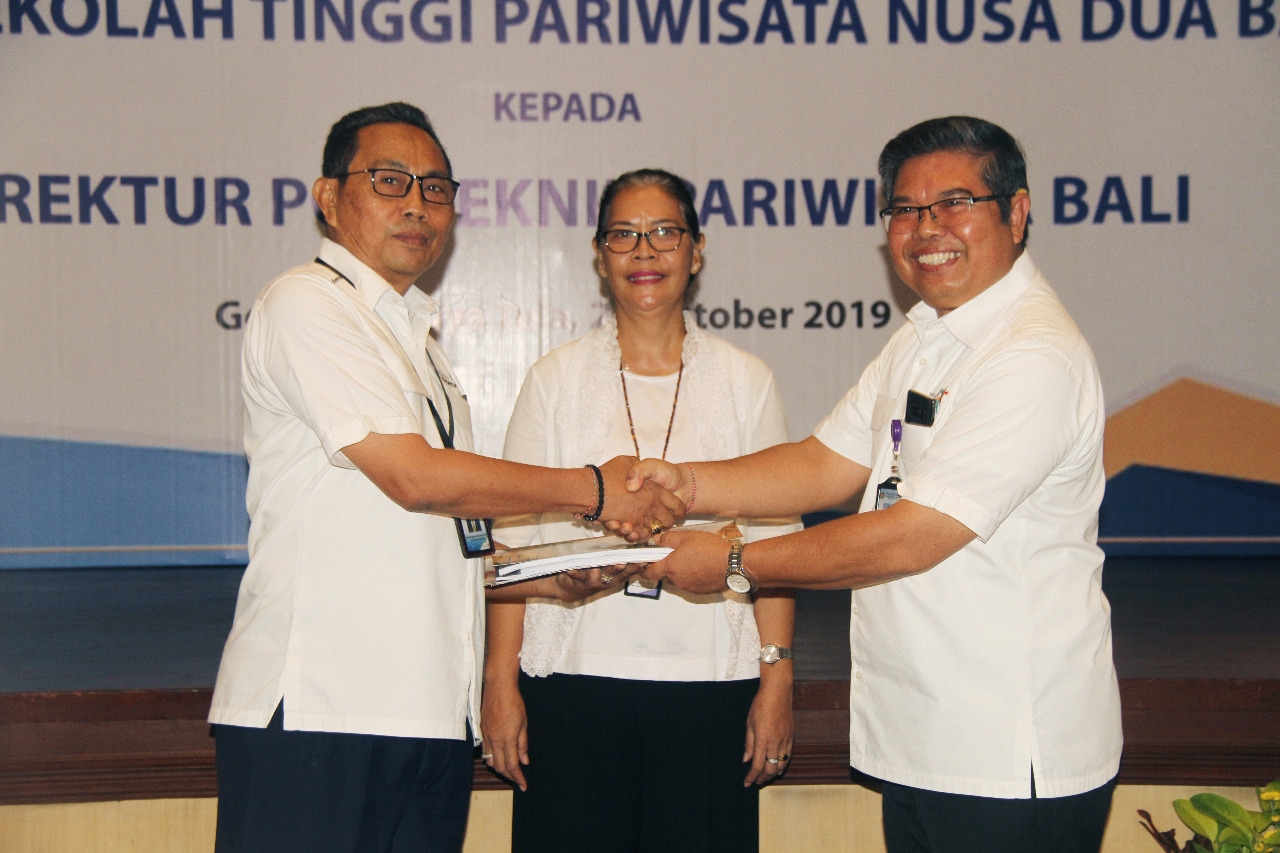 Dokumentasi dari - Direktur Puja Pimpin Poltekpar Bali Setelah Resmi Beralih Status dari STP
