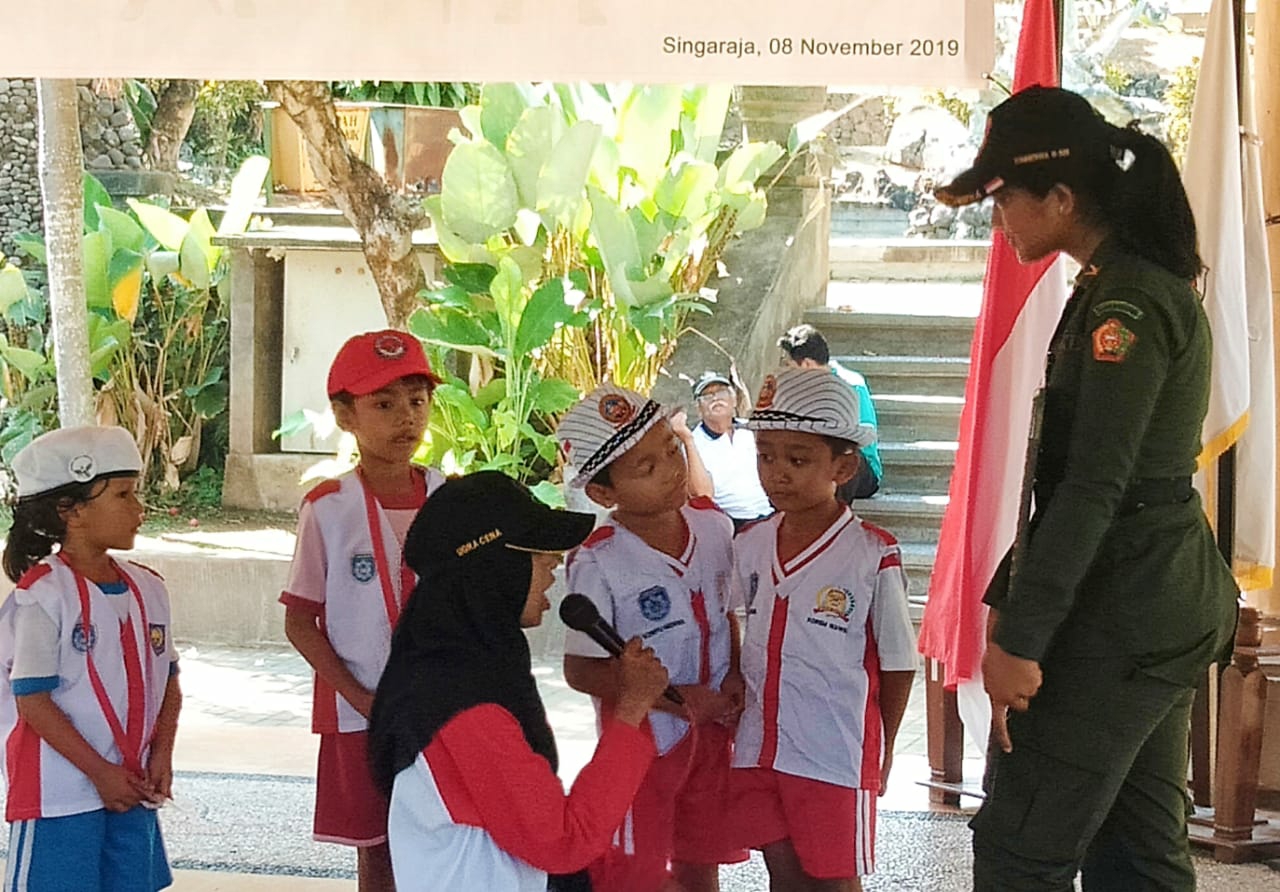 Dokumentasi dari - Tampil Perdana, Brilian dan Desy Memukau 150 Satria Bela Negara