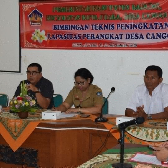 Dokumentasi dari - Camat Kuta Utara, Buka Bimtek Perangkat Desa Canggu