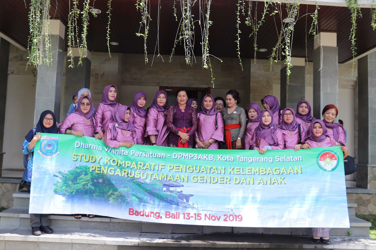 Dokumentasi dari - GOW Tanah Bumbu dan DWP Kota Tangerang Selatan Kunjungi Badung