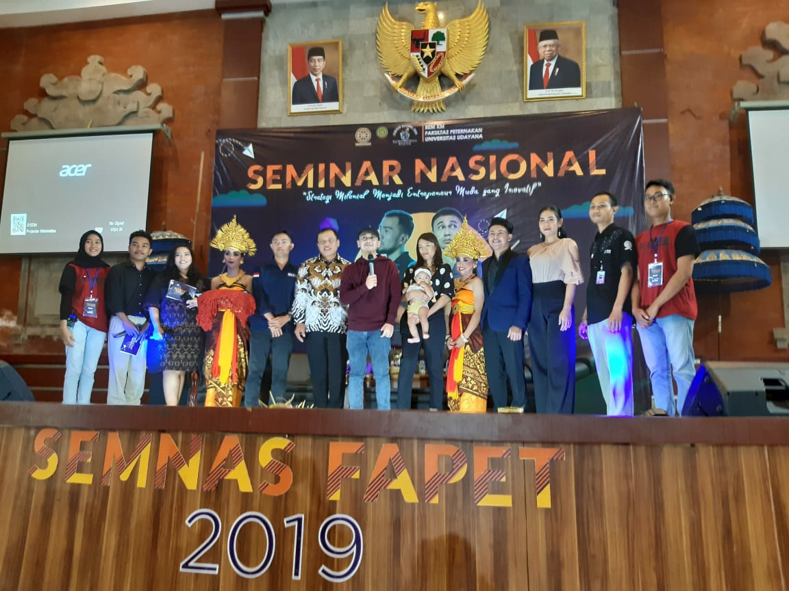 Dokumentasi dari - Pembekalan Dirjen PKH Kementan dalam Seminar Nasional BEM KM Fapet UNUD