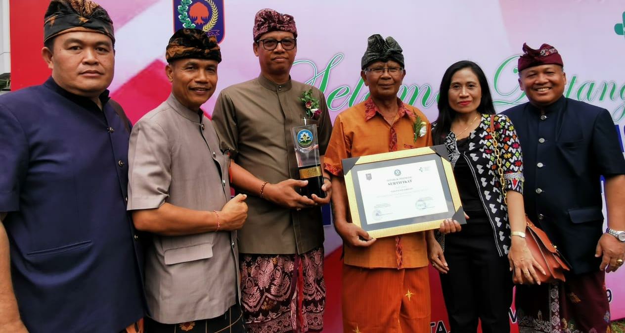 Dokumentasi dari - Gianyar Raih Penghargaan Swasti Saba Wistara Kabupaten Sehat