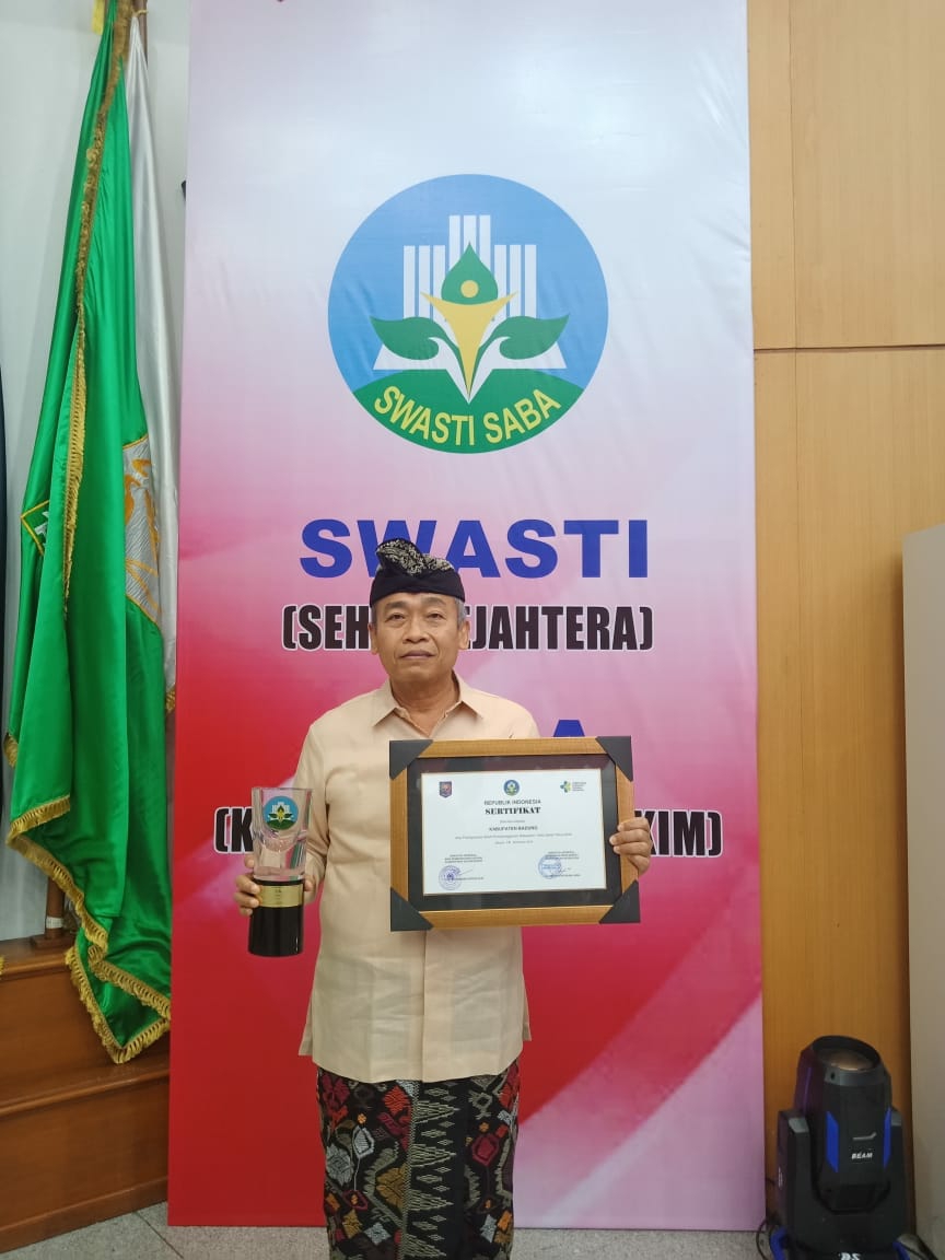 Dokumentasi dari - Badung Raih Penghargaan Kabupaten Sehat Swasti Saba Wistara