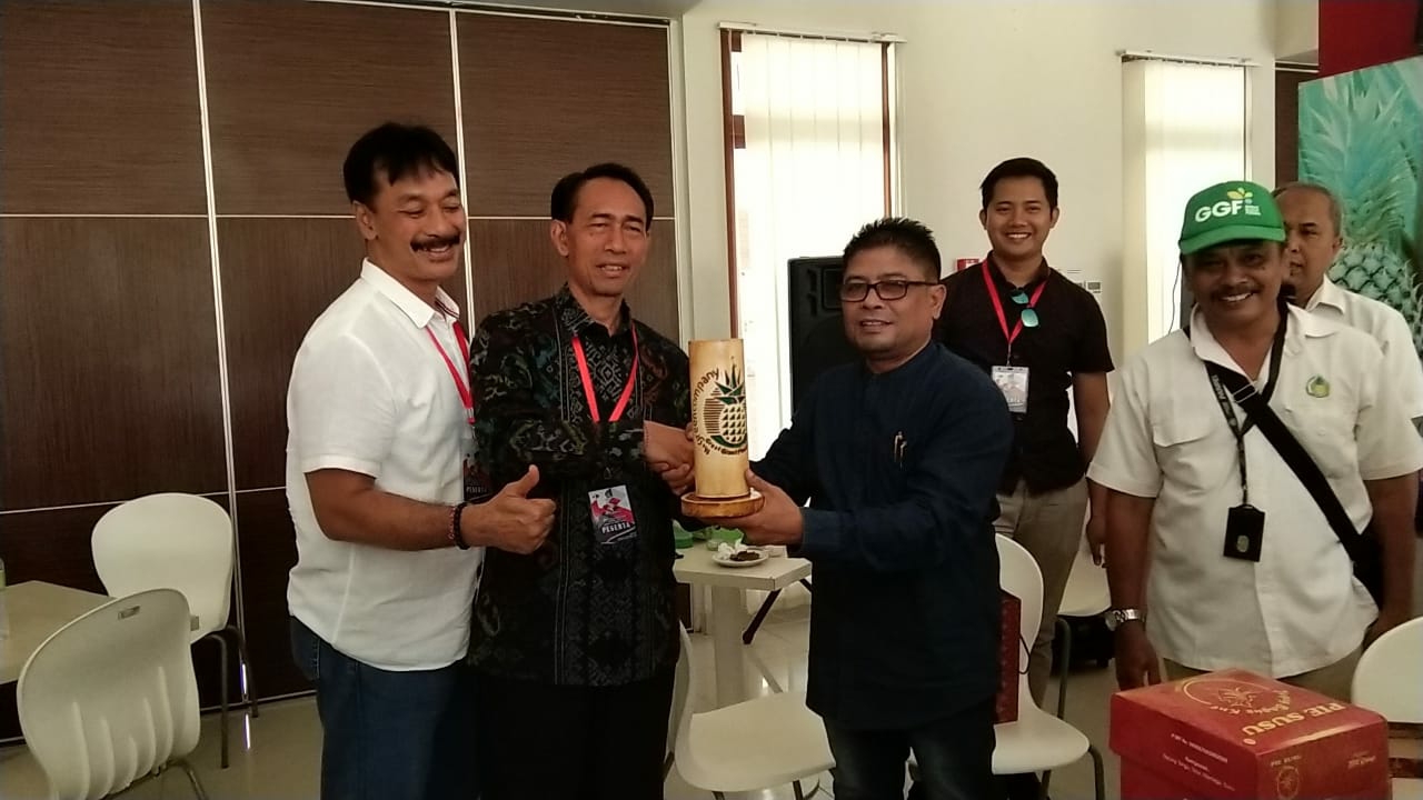 Dokumentasi dari - Bali Kembangkan Pisang Kunjungi Perusahaan Pertanian Mendunia GGF Lampung
