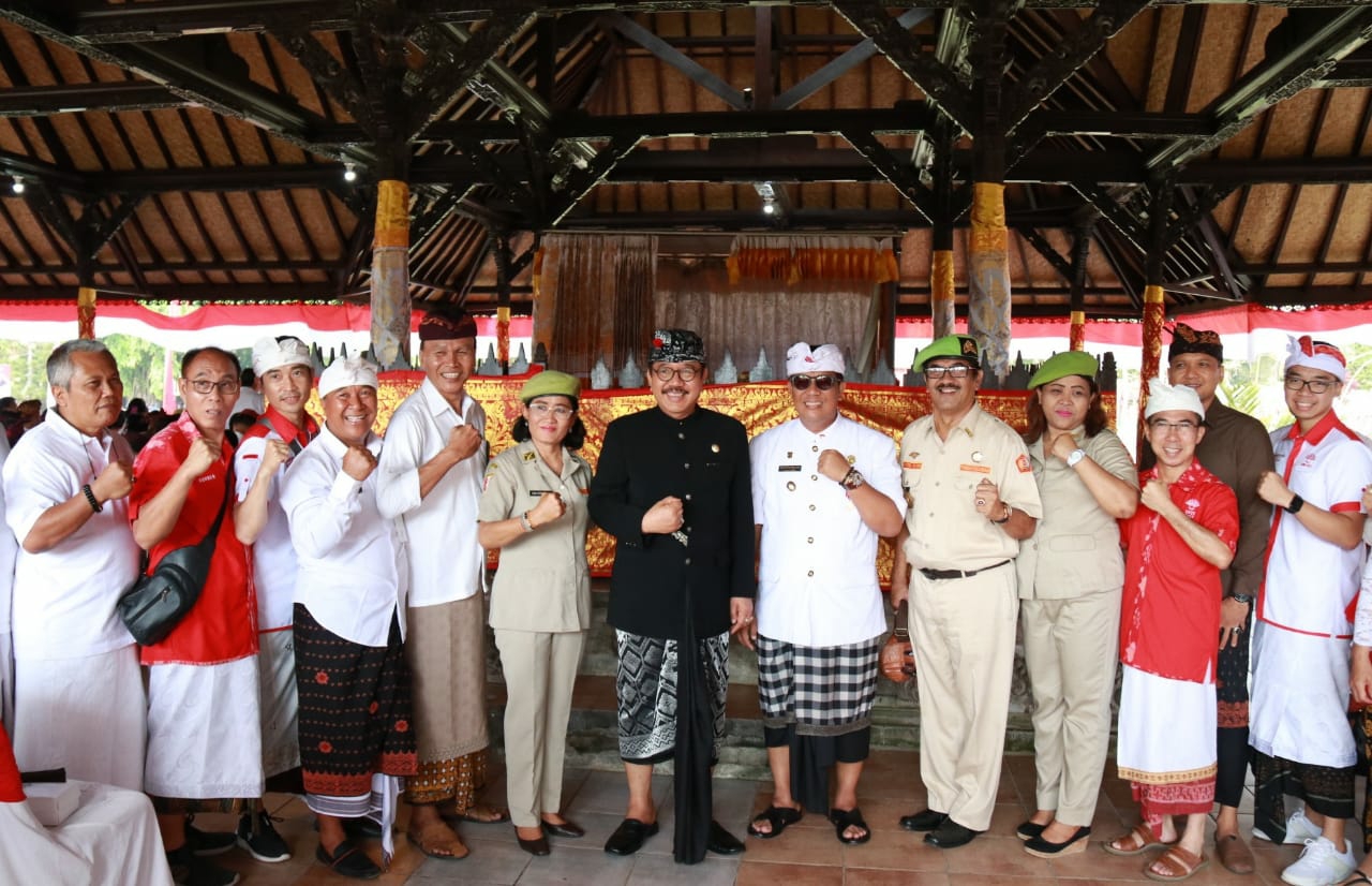 Dokumentasi dari - INTI Bali Kagumi Prinsip Perjuangan Pahlawan I Gusti Ngurah Rai Harap Dikisahkan Turun-temurun